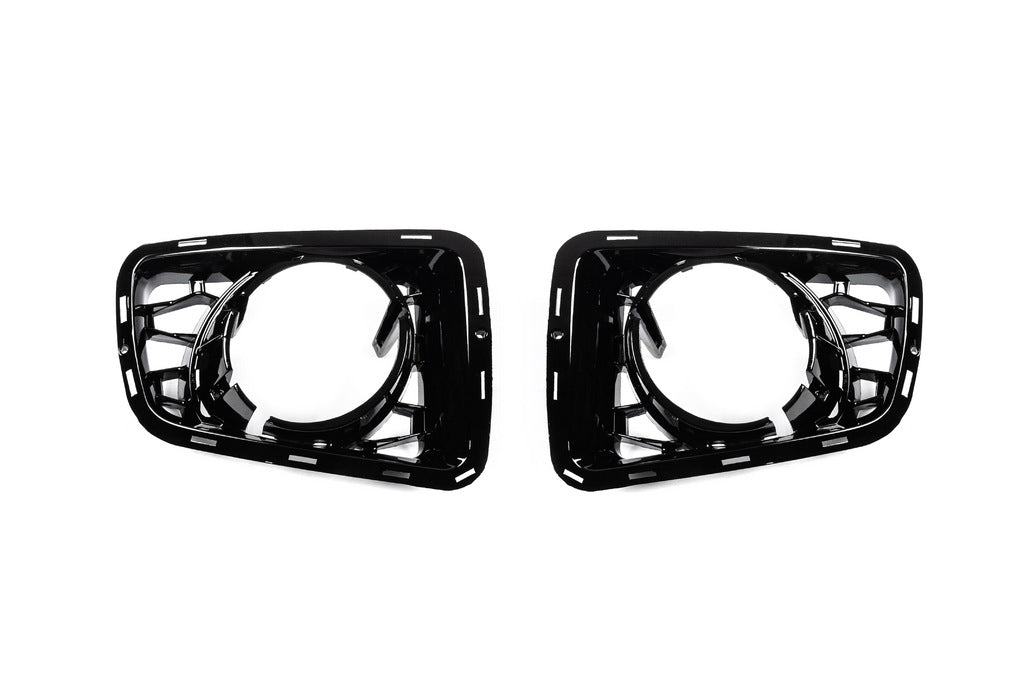 Fog light grilles Autobiography 2010-2013 (2 pcs, black) for Range Rover III L322 2002-2012 - image 1