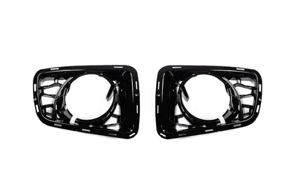 Fog light grilles Autobiography 2010-2013 (2 pcs, black) for Range Rover III L322 2002-2012 - image 1