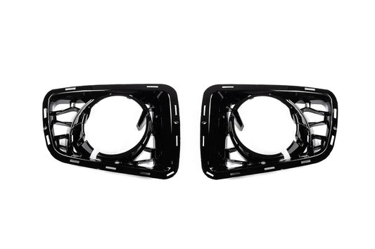 Fog light grilles Autobiography 2010-2013 (2 pcs, black) for Range Rover III L322 2002-2012 - image 1