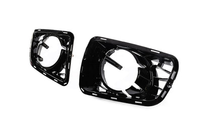 Fog light grilles Autobiography 2010-2013 (2 pcs, black) for Range Rover III L322 2002-2012 - image 2