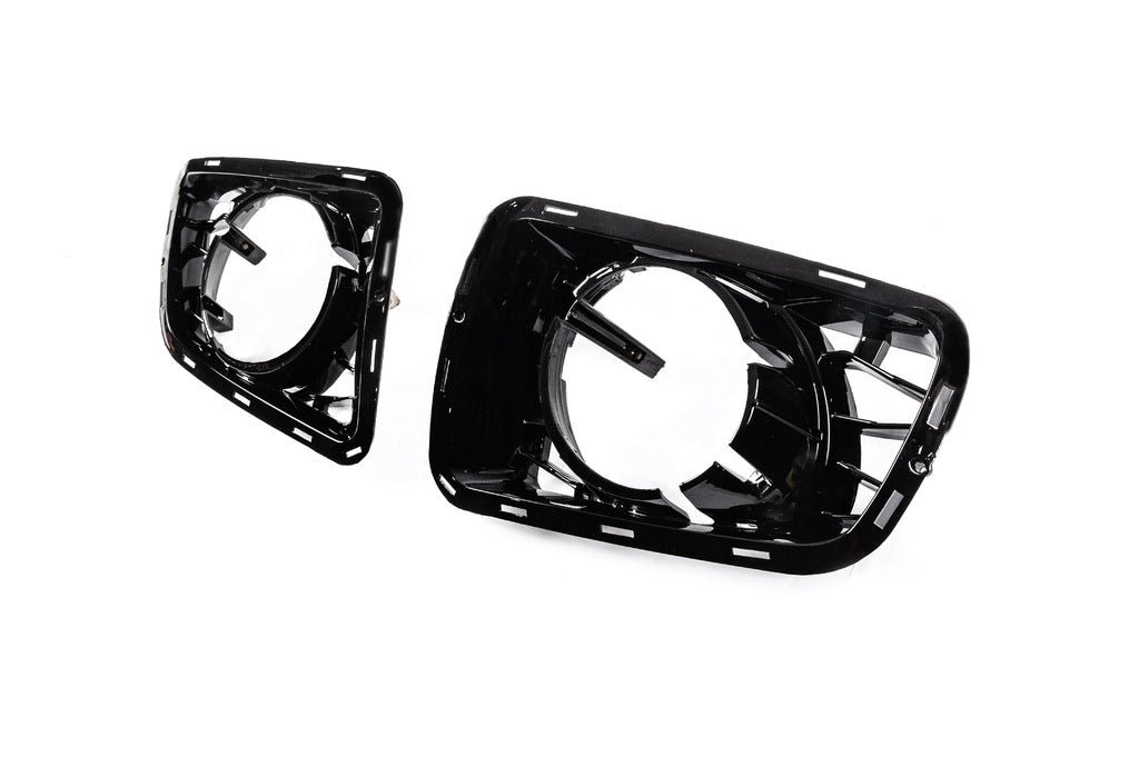 Fog light grilles Autobiography 2010-2013 (2 pcs, black) for Range Rover III L322 2002-2012 - image 2
