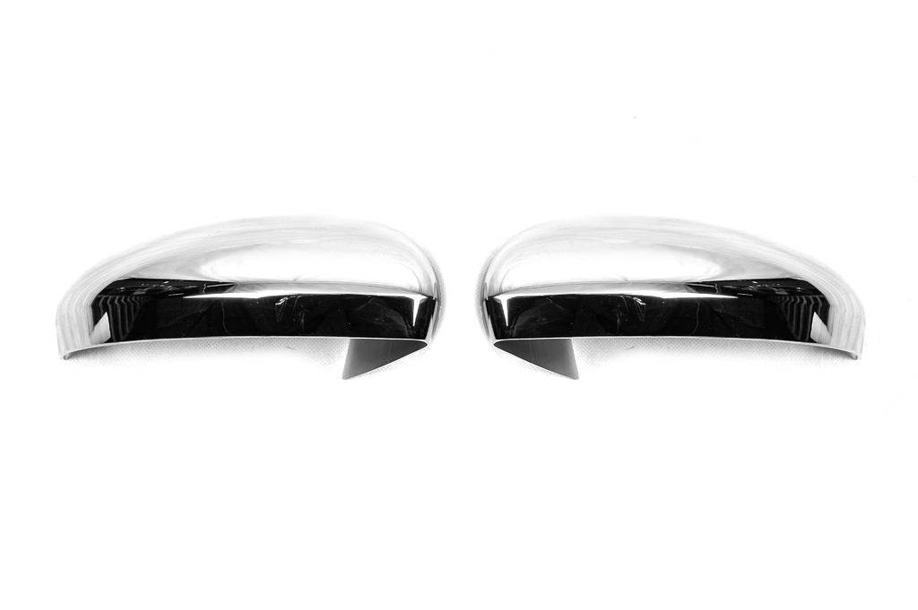 Covers for mirrors (2 pcs., stainless steel) for Renault Captur 2019↗ - Reelken Auto