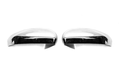 Covers for mirrors (2 pcs., stainless steel) for Renault Captur 2019↗ - Reelken Auto