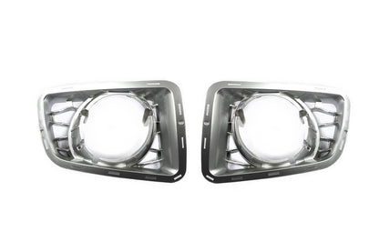Fog light grilles Autobiography 2010-2013 (2 pcs, gray) for Range Rover III L322 2002-2012 - image 1