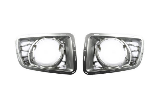 Fog light grilles Autobiography 2010-2013 (2 pcs, gray) for Range Rover III L322 2002-2012 - image 1