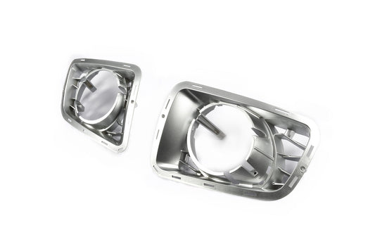 Fog light grilles Autobiography 2010-2013 (2 pcs, gray) for Range Rover III L322 2002-2012 - image 2