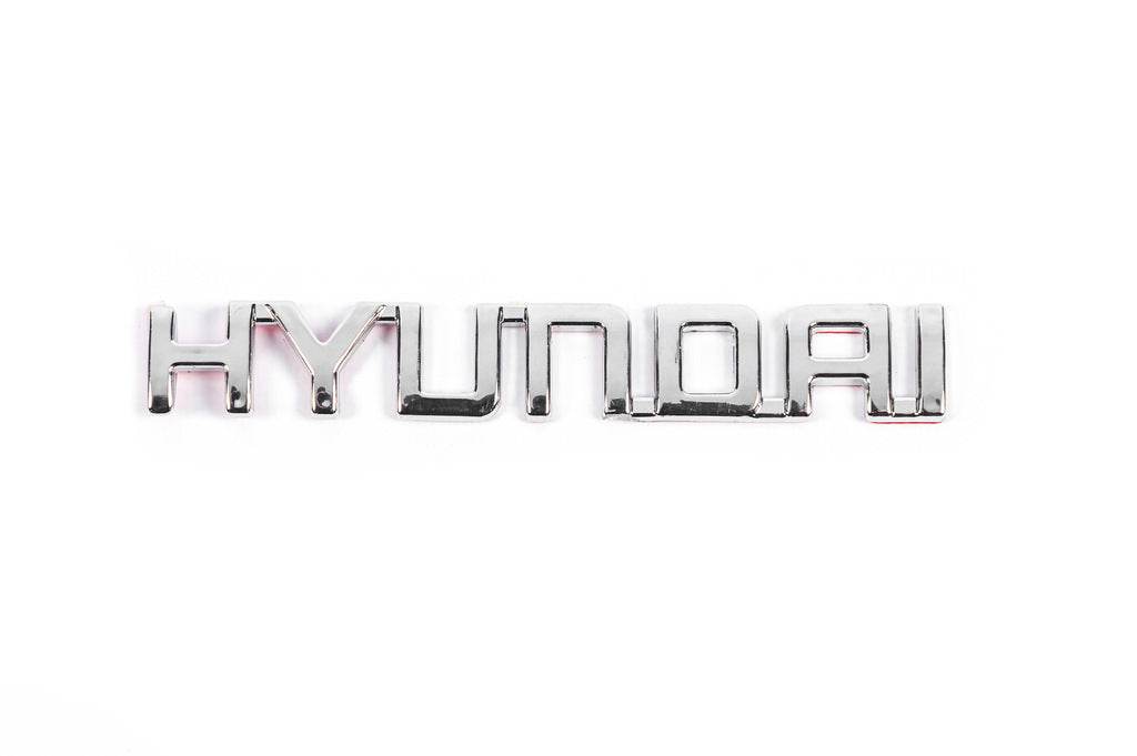 Hyundai inscription (13.5 cm by 2.0 cm) for Hyundai - Reelken Auto