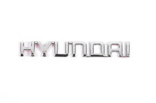 Hyundai inscription (13.5 cm by 2.0 cm) for Hyundai - Reelken Auto