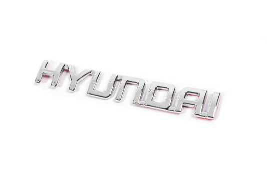 Hyundai inscription (13.5 cm by 2.0 cm) for Hyundai - Reelken Auto