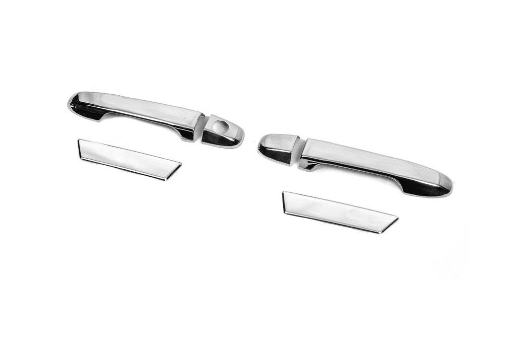 Handle covers (4 pcs., stainless steel) for Toyota C-HR 2016-2023 - Reelken Auto