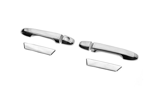 Chrome Door Handle Covers (4 pcs, Stainless Steel) for Toyota C-HR 2016-2023 - image 2