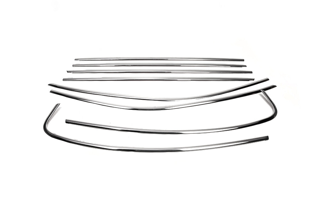 Full Window Trim SD (2019+, Stainless Steel) for Volkswagen Passat B8 2015-2023 - image 2