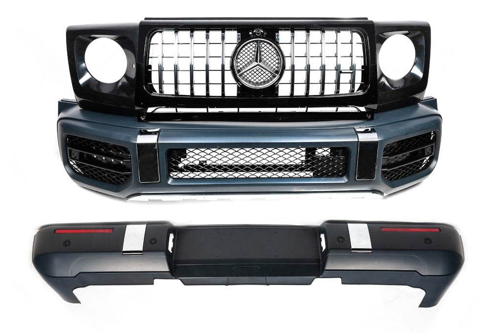 Restyling kit for the G63 AMG 2018 (without replacing the hood and wings) for Mercedes G class W463 1990-2018 - Reelken Auto