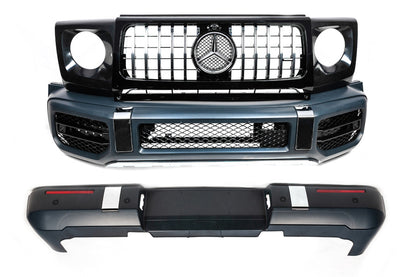 Facelift Body Kit to G63 AMG 2018 (without hood and fenders) for Mercedes G сlass W463 1990-2018 - image 15