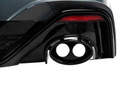 Rear bumper assembly RS-Style (2020-2025) for Audi A5 2016-2025 - image 4