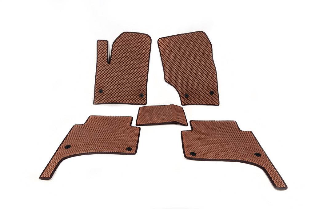 EVA rugs (brick) for Volkswagen Touareg 2002-2010 - Reelken Auto
