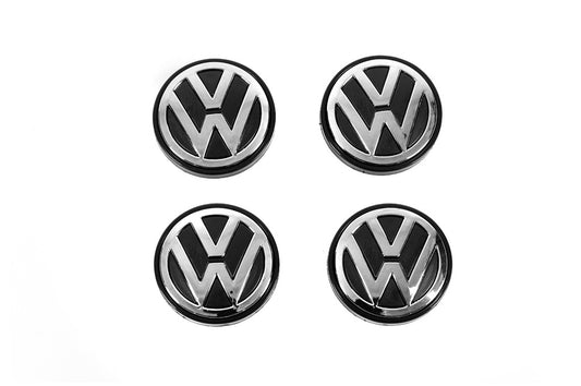 Wheel center caps 70/58mm vw70kolp (4 pcs) for Volkswagen - image 2