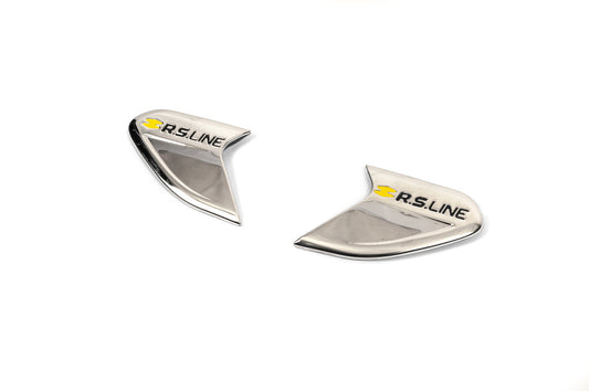 Fender trims RS (OmsaLine, 2 pcs, stainless steel) for Renault Clio V 2019- - image 2