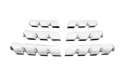 Chrome Grille Covers (6 pcs) for Renault Clio V 2019- - image 2