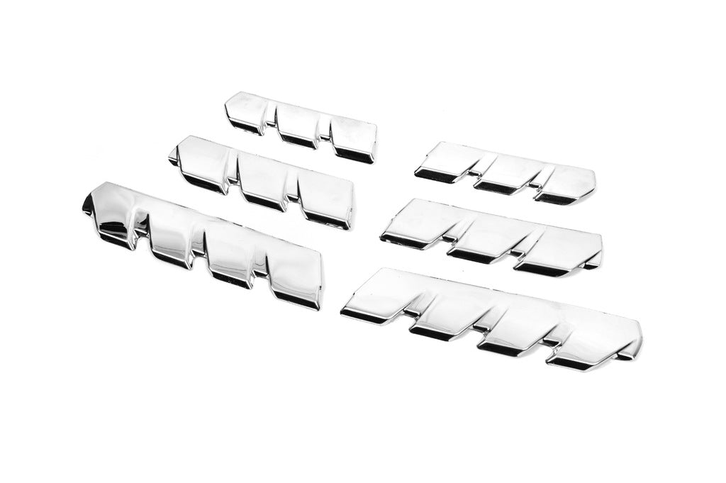 Chrome Grille Covers (6 pcs) for Renault Clio V 2019- - image 3