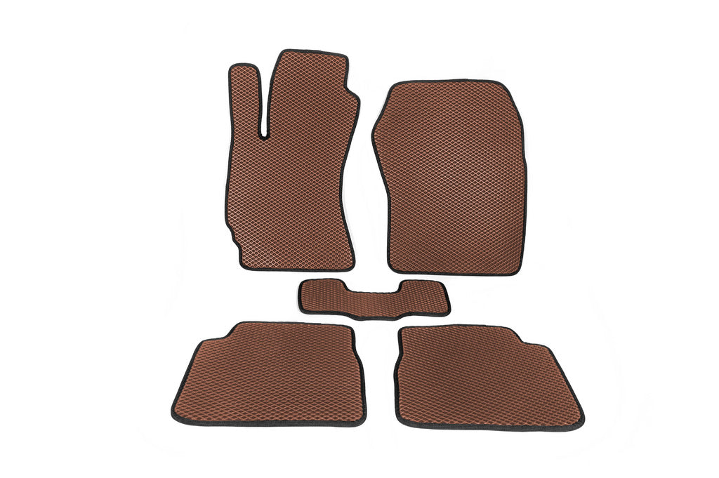 EVA Floor Mats (Brown) for Subaru Forester 2008-2013 - image 1
