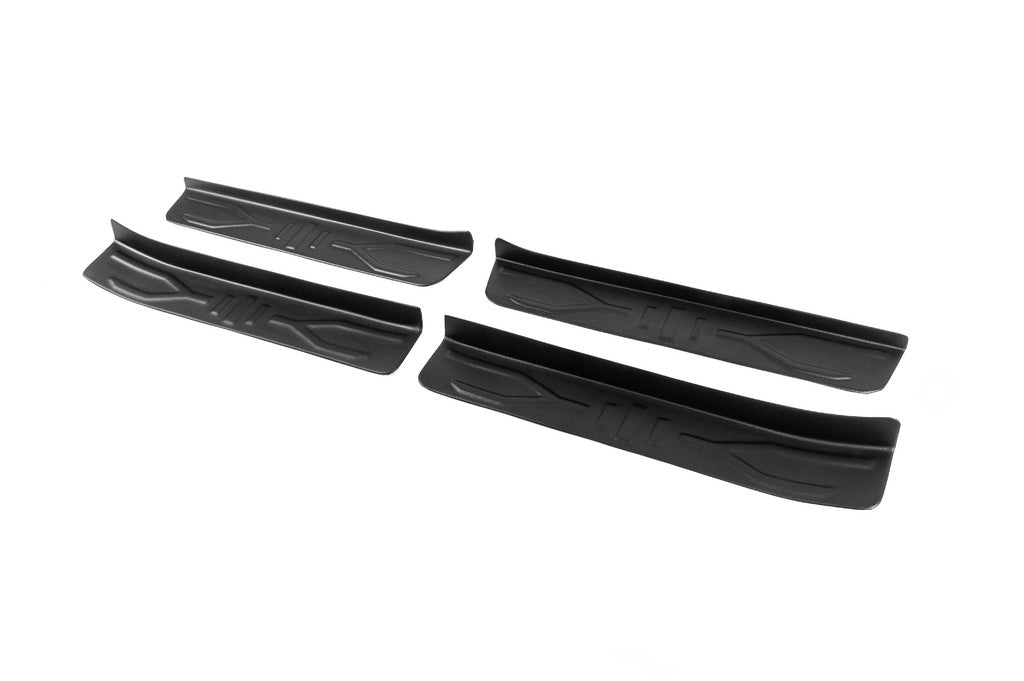 Door Sill Covers EuroCap (4 pcs, ABS) for Dacia Lodgy 2012-2022 - image 4