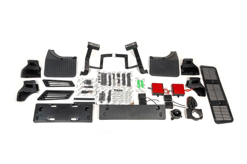 Restyling kit for the G63 AMG 2018 (without replacing the hood and wings) for Mercedes G class W463 1990-2018 - Reelken Auto