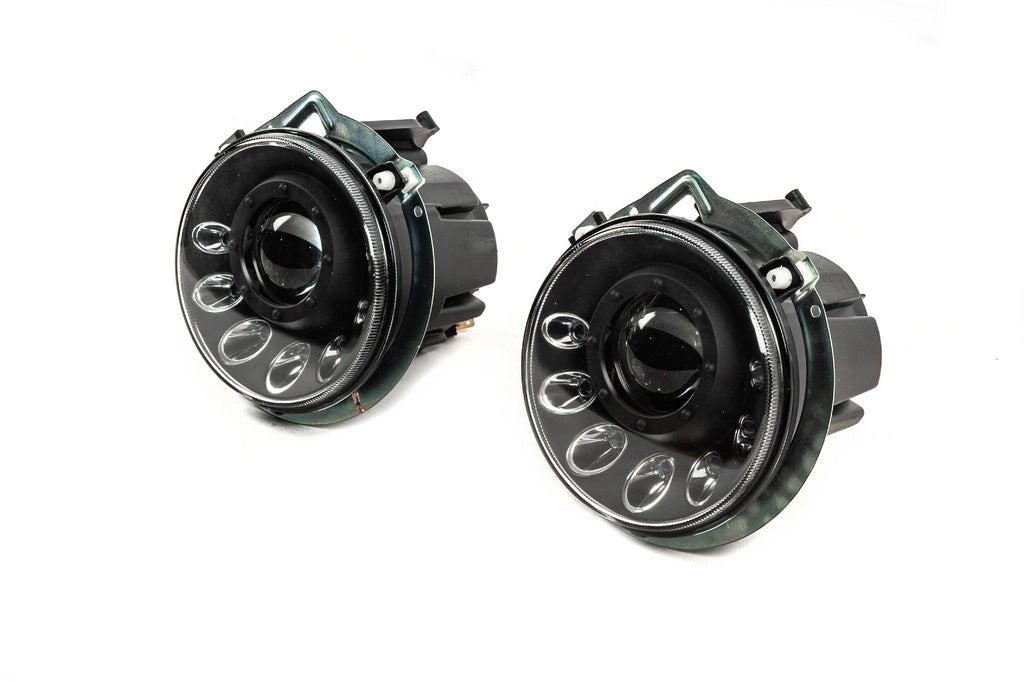 Front Headlights Manor Black LED (2006-2017) for Mercedes G сlass W463 1990-2018 - image 2