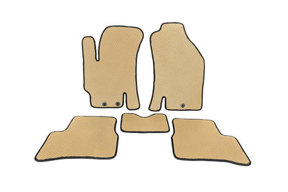 EVA mats (Beige) for Kia Rio 2005-2011 - Reelken Auto