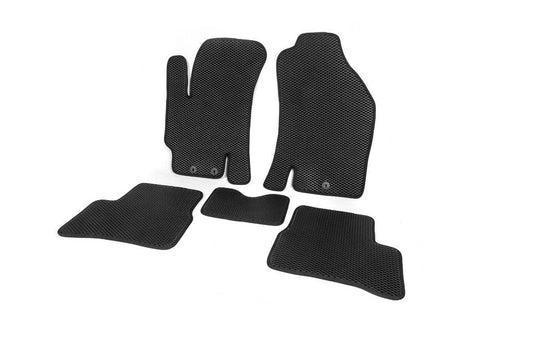 EVA mats (black) for Kia Rio 2005-2011 - Reelken Auto