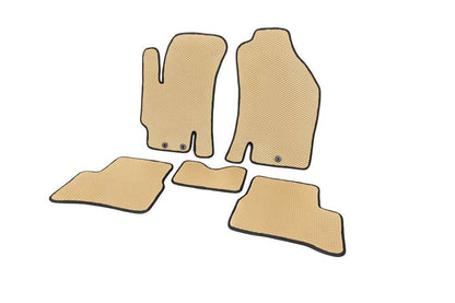 EVA mats (Beige) for Kia Rio 2005-2011 - Reelken Auto