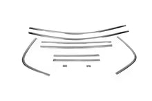 Upper window trim stainless steel (6 pcs) for Renault Megane II 2004-2009 - image 2