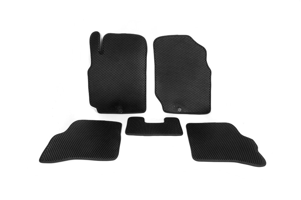 EVA Floor Mats (black) for Nissan Almera B10 Classic 2006-2012 - image 1