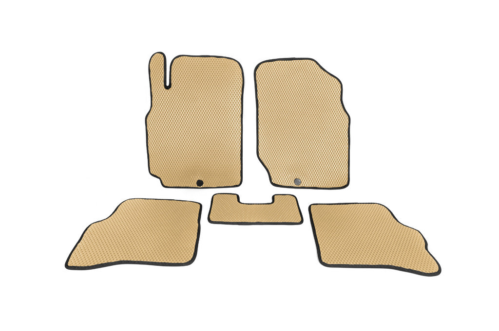 EVA Floor Mats (Beige) for Nissan Almera B10 Classic 2006-2012 - image 1