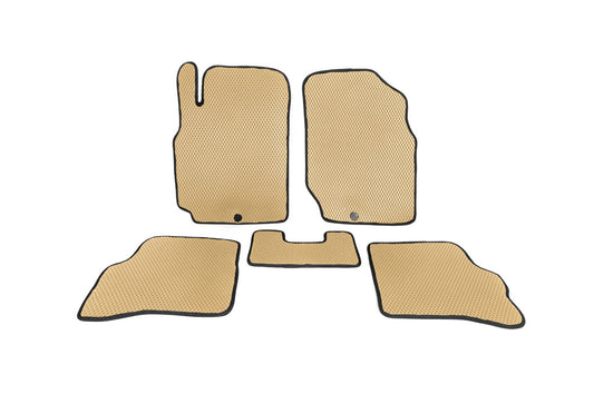 EVA Floor Mats (Beige) for Nissan Almera B10 Classic 2006-2012 - image 1