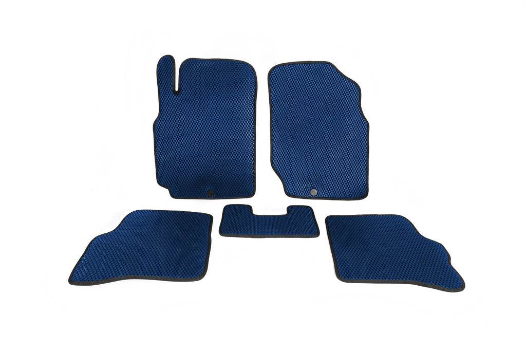 EVA mats (Blue) for Nissan Almera B10 Classic 2006-2012 - Reelken Auto