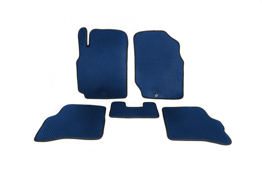 EVA Floor Mats (Blue) for Nissan Almera B10 Classic 2006-2012 - image 1