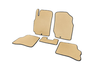 EVA Floor Mats (Beige) for Nissan Almera B10 Classic 2006-2012 - image 2