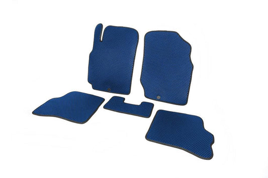 EVA mats (Blue) for Nissan Almera B10 Classic 2006-2012 - Reelken Auto
