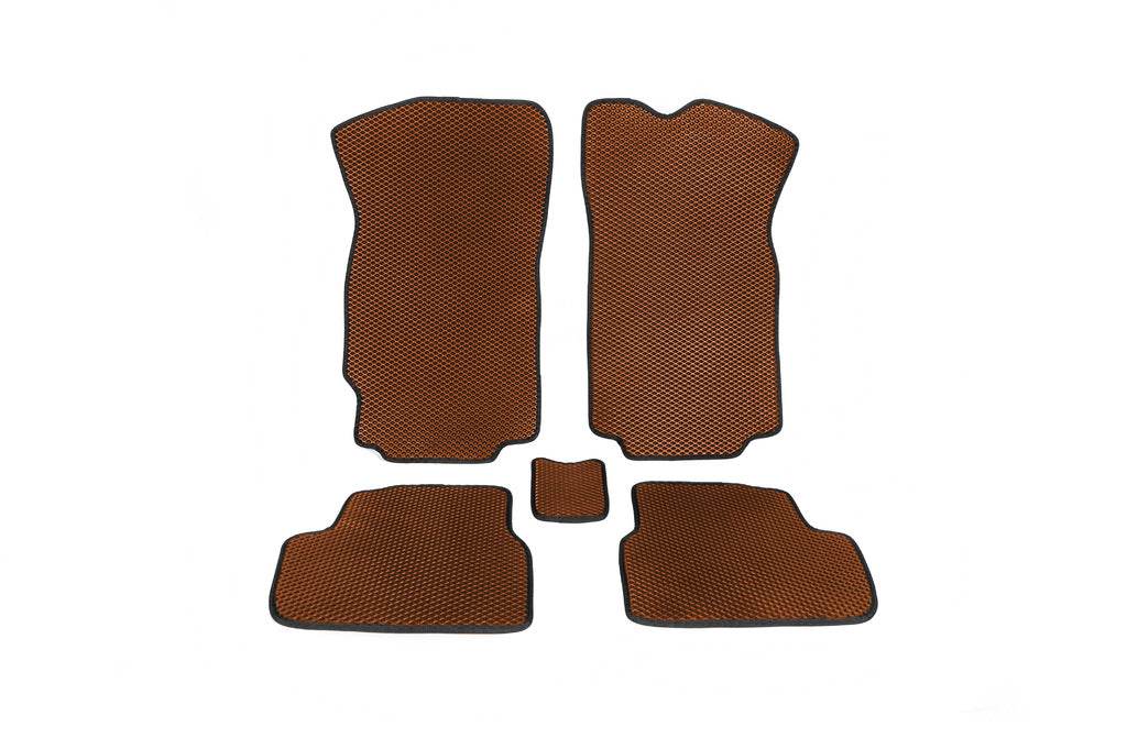 EVA mats (brown) for Chevrolet Spark 2009-2015 - Reelken Auto