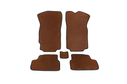 EVA mats (brown) for Chevrolet Spark 2009-2015 - Reelken Auto