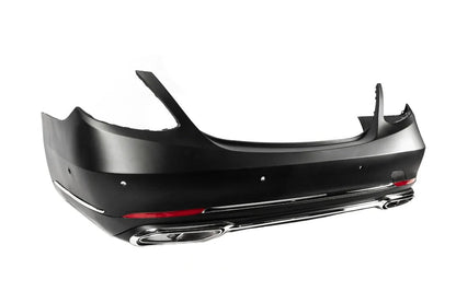 Rear bumper with diffuser Maybach (2016-2020) for Mercedes E-сlass W213 2016-2023 - image 3