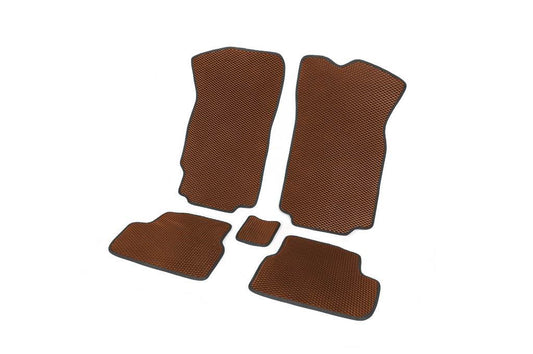 EVA mats (brown) for Chevrolet Spark 2009-2015 - Reelken Auto