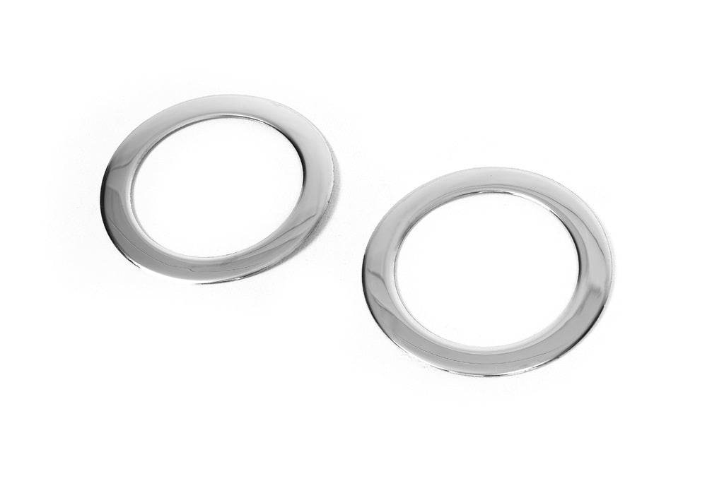Trim Cup holder (2 PCs, stainless steel) for Volkswagen T6 - Reelken Auto