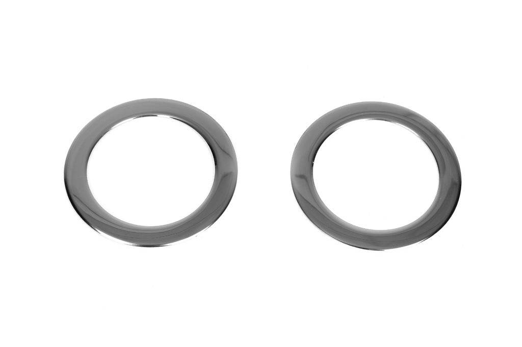Trim Cup holder (2 PCs, black chrome) for Volkswagen T6 - Reelken Auto