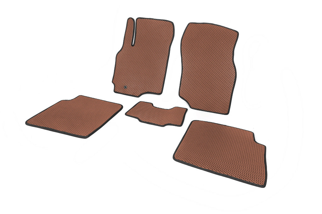 EVA Floor Mats (Brown) for Mitsubishi Lancer 9 2004-2008 - image 2