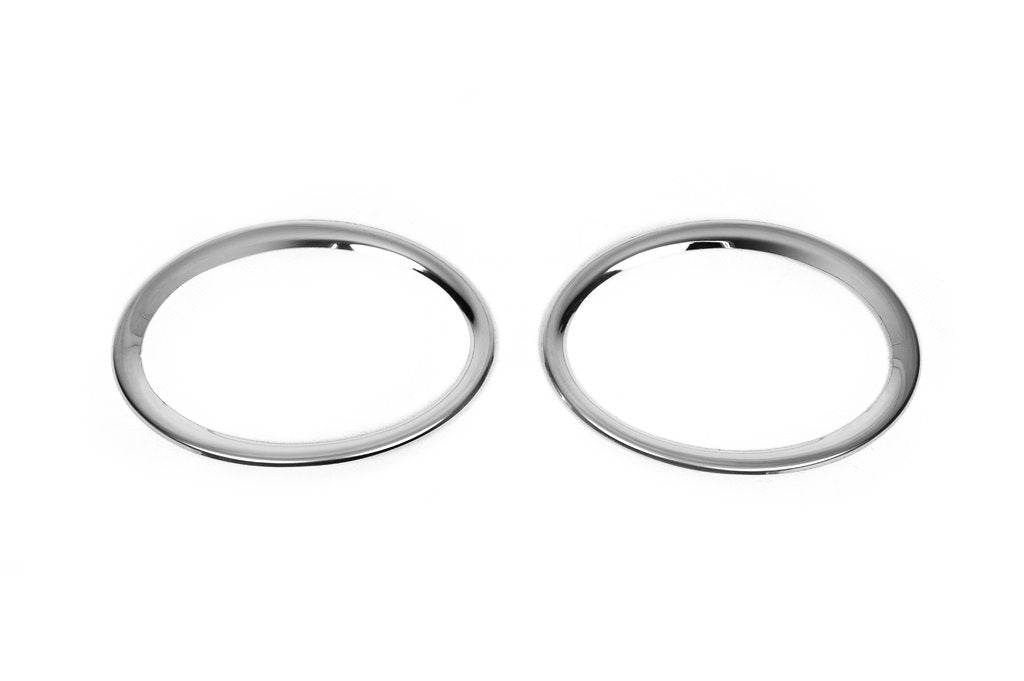 Covers for foglights (2 pcs, stainless steel.) for Opel Movano 2010-2021 - Reelken Auto