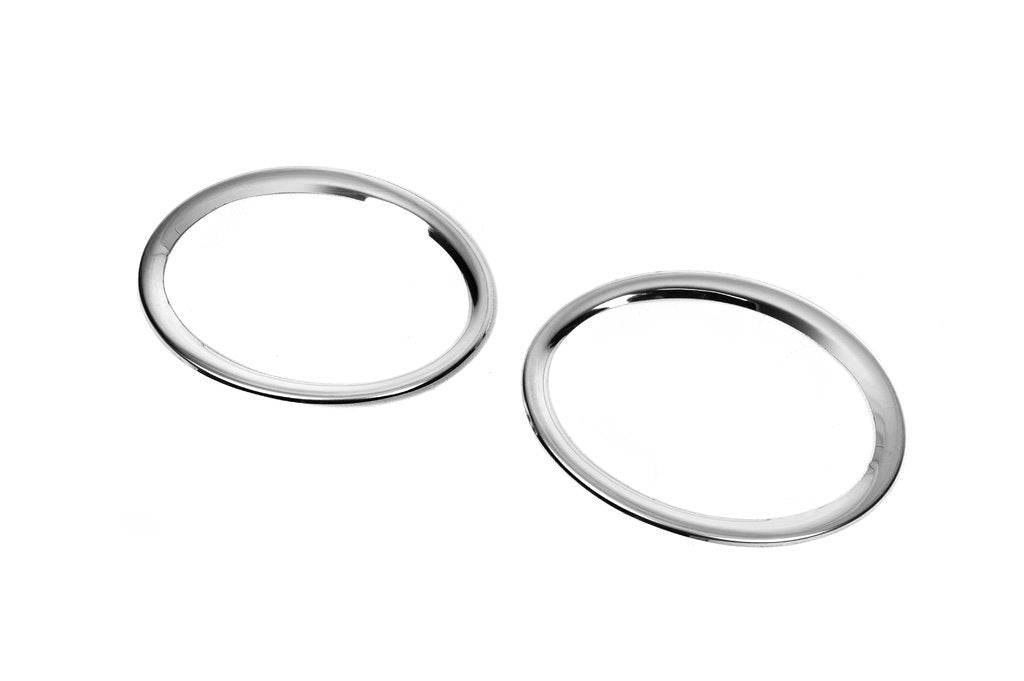 Covers for foglights (2 pcs, stainless steel.) for Opel Movano 2010-2021 - Reelken Auto