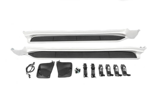 Side steps (2 pcs) for Toyota Land Cruiser 300 - Reelken Auto