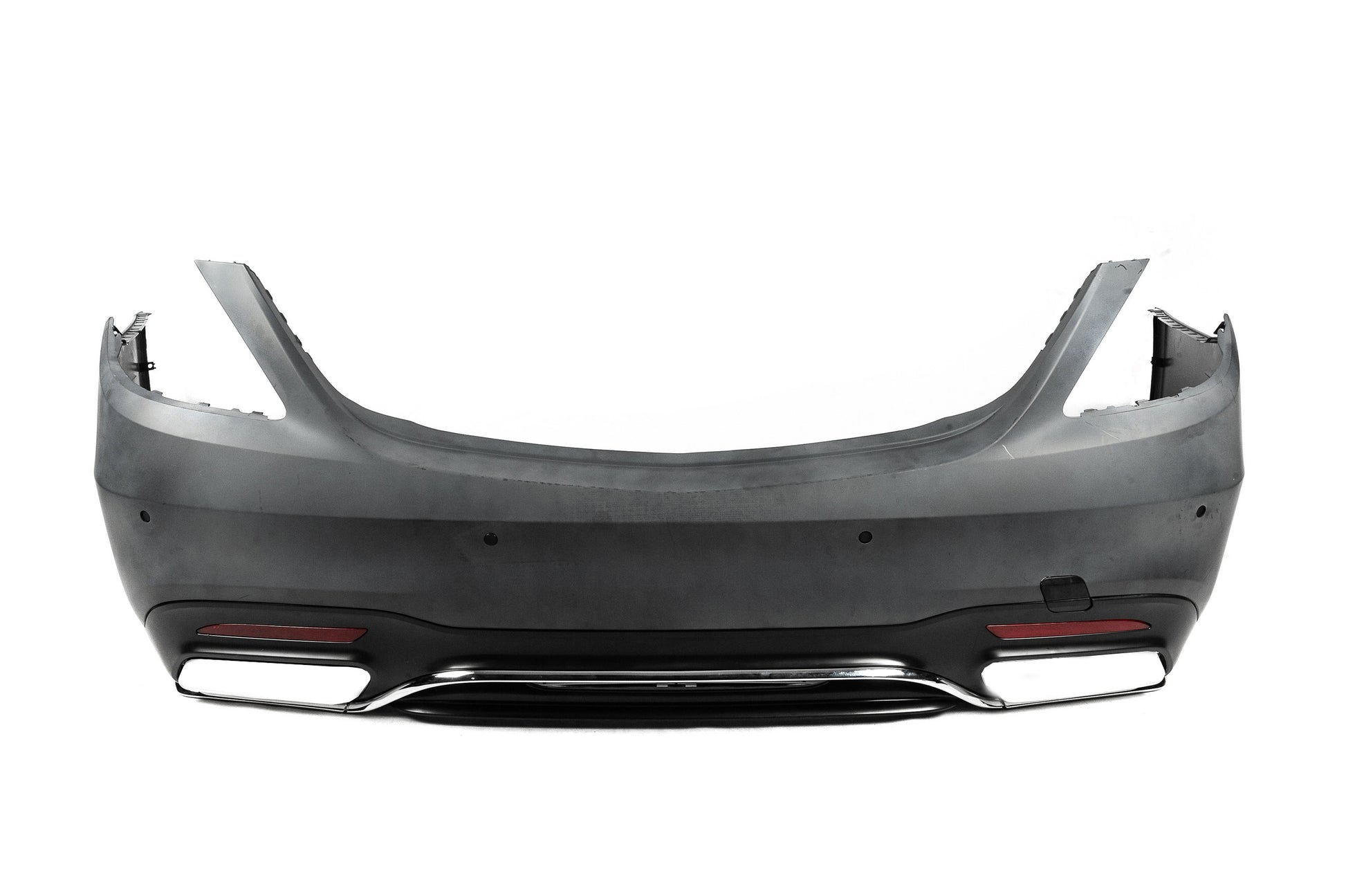 Rear bumper with diffuser S65 AMG (2018-2022) for Mercedes S-сlass W222 2013-2020 - image 1